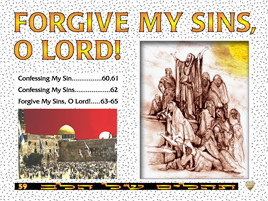 Forgive my sins O Lord
